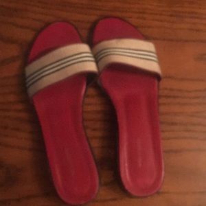 Authentic Burberry slides